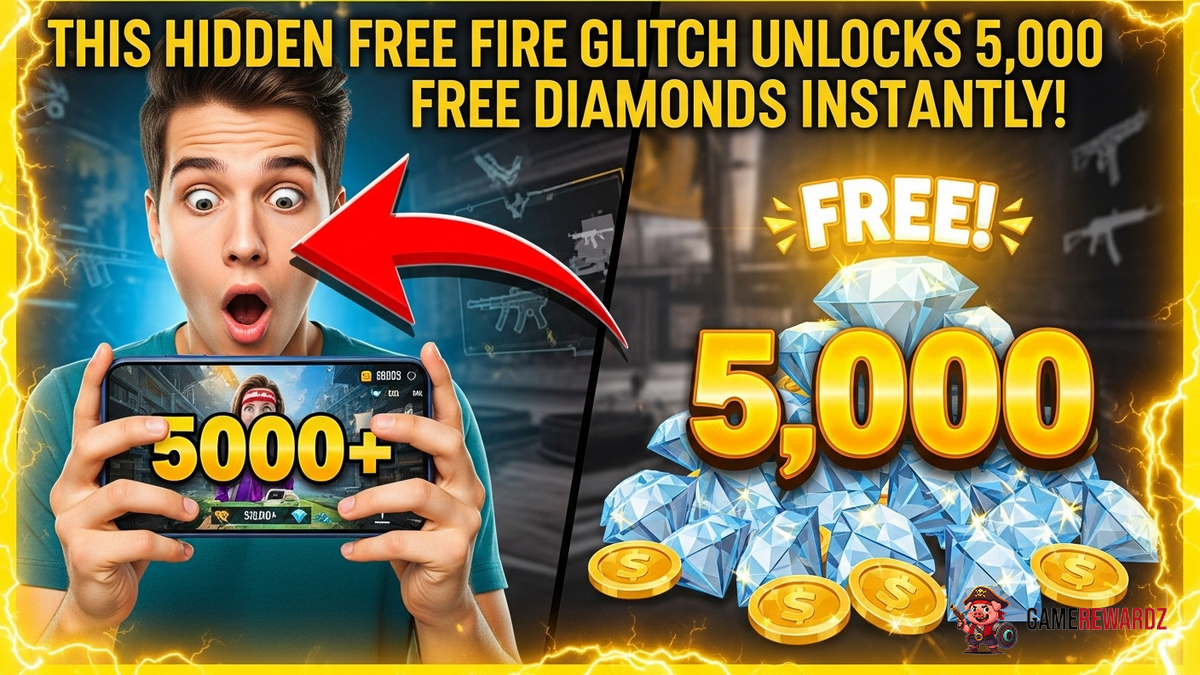 This Hidden Free Fire Glitch Unlocks 5,000 Free Diamonds Instantly!